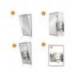 MARCO PORTA ANUNCIOS NOBO IMPRESSION PRO DIN A3 MARCO DE CLIP ALUMINIO 320X17X445 MM