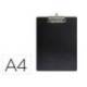 PORTANOTAS MAUL FLEXX DIN A4 POLIPROPILENO CON PINZA COLOR NEGRO