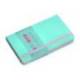 CUADERNO CON GOMILLA ANTARTIK NOTES TAPA DURA A6 HOJAS CUADRICULA ROSA Y TURQUESA 100 HOJAS 80 GR FSC