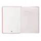 CUADERNO CON GOMILLA ANTARTIK NOTES TAPA DURA A5 HOJAS CUADRICULA ROJO 100 HOJAS 80 GR FSC
