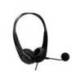 AURICULAR Q-CONNECT BIAURAL DIADEMA CON MICROFONO Y CONTROL DE VOLUMEN CONEXION USB COLOR NEGRO
