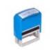 SELLO ENTINTADO AUTOMATICO Q-CONNECT CONTABILIZADO ALMOHADILLA 14X38 MM COLOR AZUL