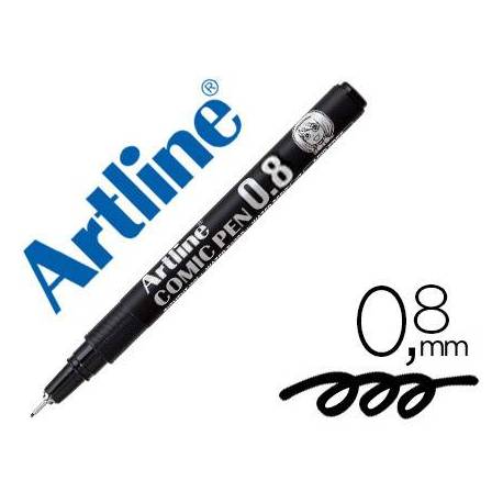 Rotulador Color Negro Artline EK-2805 Calibrado Micrométrico 0,8 mm