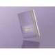 CUADERNO CON GOMILLA ANTARTIK NOTES TAPA DURA A5 HOJAS LISAS MORADO Y AMARILLO 100 HOJAS 80 GR FSC