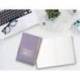 CUADERNO CON GOMILLA ANTARTIK NOTES TAPA DURA A5 HOJAS LISAS MORADO Y AMARILLO 100 HOJAS 80 GR FSC