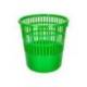 PAPELERA PLASTICO Q-CONNECT 15 LITROS COLOR VERDE 285X290 MM