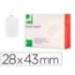ETIQUETAS COLGANTES Q-CONNECT 28X43 MM CAJA DE 500 UNIDADES