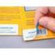 ETIQUETA ADHESIVA AVERY PERMANENTE PARA IMPRESORA LASER BLANCA 63,5X38,1 MM CAJA DE 525 UNIDADES