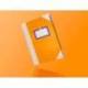 LIBRO CARTONE COSIDO FERNANDES FLECHA DIN A5+ RAYADO HORIZONTAL 50 HOJAS 100 GR NARANJA