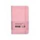 CUADERNO CON GOMILLA ANTARTIK NOTES TAPA DURA A6 HOJAS RAYAS ROSA PASTEL 100 HOJAS 80 GR FSC
