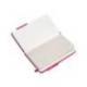 CUADERNO CON GOMILLA ANTARTIK NOTES TAPA DURA A6 HOJAS RAYAS BURDEOS 100 HOJAS 80 GR FSC