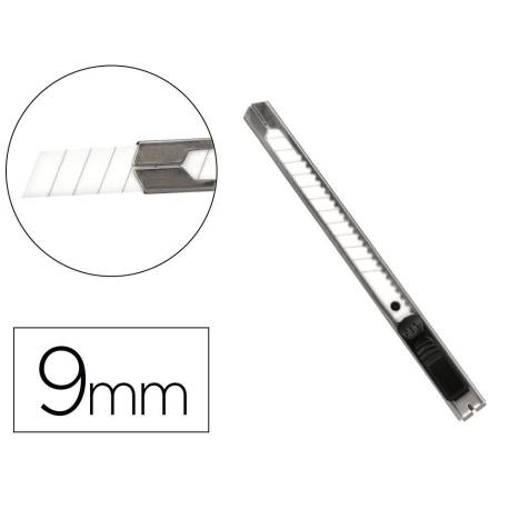 CUTER METALICO Q-CONNECT XD-C18 CUCHILLA ESTRECHA DE CERAMICA 122X10X4 MM