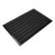 ALFOMBRA PARA SUELO Q-CONNECT PREMIUM PARA INTERIORES ANTIDESLIZANTE FIBRA POLIPROPILENO Y FIELTRO GRIS 90X60 CM