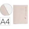 SUBCARPETA CARTULINA TARIFOLD 100% ECOLOGICA 226 G/M2 DIN A4 CON FASTENER COLOR CREMA PACK DE 10 UNIDADES