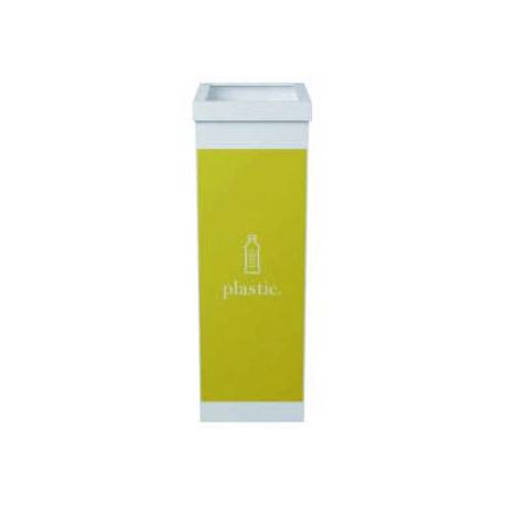 Contenedor papelera reciclaje Paperflow tapa Poliestireno Para plástico 60 L