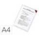 Funda presentacion Tarifold fijación adhesiva reposicionable Din A4 pack de 5