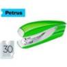 Grapadora marca Petrus Wow 635 verde