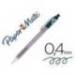 Boligrafo marca Papermate Flexgrip negro 0,4 mm