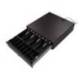CAJON PORTAMONEDAS SEYPOS ELECTRICO METALICO 8 MONEDEROS 4 BILLETEROS RANURA FRONTAL CERRADURA CON LLAVE