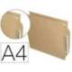 Carpeta colgante marca Hamelin A4 visor lateral kraft eco