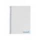 Bloc Liderpapel Din A4 wonder cuadrícula 4mm tapa polipropileno 90 gr color gris