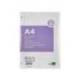 RECAMBIO LIDERPAPEL A4 200+50 HOJAS 90G/M2 CUADRO 4 MM CON MARGEN 4 TALADROS
