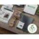 CARPETA LEITZ RECYCLE GOMAS DIN A4 CARTON RECICLABLE 100% AZUL