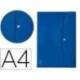 CARPETA LEITZ RECYCLE PORTADOCUMENTOS BROCHE DIN A4 POLIPROPILENO AZUL