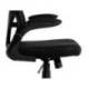 SILLA Q-CONNECT ERGONOMICA PAL ERMO MALLA BASE NYLON ALT MAX 1300 ANC 610 PROF 600 RUEDAS PREMIUM COLOR NEGRO