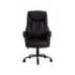 SILLA Q-CONNECT DIRECCION BOLZ ANO SIMIL PIEL BASE METALICA ALT MAX 1260 ANC 650 PROF 730 MM RUEDAS PREMIUM COLOR NEGRO
