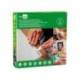 CINTA DE CIERRE ADHESIVA LIDERPAPEL VELCRO BLANCO 20MM X 25M