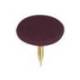 CHINCHETA LISMANIA OFFICE COLOR MARRON CAJA DE 100 UNIDADES