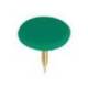 CHINCHETA LISMANIA OFFICE COLOR VERDE CAJA DE 100 UNIDADES