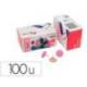 CHINCHETA LISMANIA OFFICE COLOR ROSA CAJA DE 100 UNIDADES