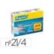 GRAPAS RAPID 21/4 MM GALVANIZADA STRONG CAJA DE 1000 UNIDADES