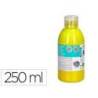 PINTURA ACRILICA LIDERPAPEL BOTE DE 250 ML AMARILLO