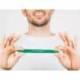 ROTULADOR Q-CONNECT MARCADOR PERMANENTE DOBLE PUNTA COLOR VERDE 0,4 MM Y 1 MM