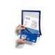 MARCO PORTA ANUNCIOS LIDERPAPEL MAGNETICO DIN A4 DORSO ADHESIVO REMOVIBLE COLOR AZUL