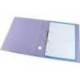 CARPETA DE 2 ANILLAS 25 MM MIXTAS LIDERPAPEL DIN A4 COLOR VIOLETA CARTON FORRADO