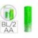 PILA Q-CONNECT ALCALINA AA RECARGABLE BLISTER DE 2 UNIDADES