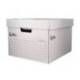 CAJON CONTENEDOR LIDERPAPEL CARTON AUTOMATICO PARA 3 CAJASARCHIVO DEF. FOLIO / 4 ARCHIVADORES A-Z 387X333X260MM