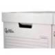 CAJON CONTENEDOR LIDERPAPEL CARTON AUTOMATICO PARA 3 CAJASARCHIVO DEF. FOLIO / 4 ARCHIVADORES A-Z 387X333X260MM