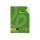 RECAMBIO LIDERPAPEL A4 100 HOJAS 100G/M2 PAUTA 4 3,5MM CON MARGEN 4 TALADROS
