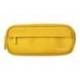 ESTUCHE PORTATODO LIDERPAPEL CLASSIC OVALADO 2 CREMALLERAS CON BOLSILLO DELANTERO 210X90MM AMARILLO