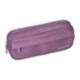 ESTUCHE PORTATODO LIDERPAPEL CLASSIC OVALADO 2 CREMALLERAS CON BOLSILLO DELANTERO 210X90MM MORADO EMPOLVADO