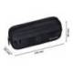 ESTUCHE PORTATODO LIDERPAPEL CLASSIC OVALADO 2 CREMALLERAS CON BOLSILLO DELANTERO 210X90MM NEGRO