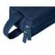 ESTUCHE PORTATODO LIDERPAPEL CLASSIC RECTANGULAR CON ASA 2 CREMALLERAS 210 X80MM AZUL MARINO