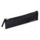 ESTUCHE PORTATODO LIDERPAPEL PLANO ESTRECHO UNA CREMALLERA 200X60 MM NEGRO