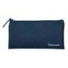 ESTUCHE PORTATODO LIDERPAPEL PLANO ANCHO UNA CREMALLERA 200X100 MM AZUL MARINO