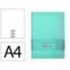 CUADERNO CON GOMILLA ANTARTIK NOTES TAPA DURA A4 HOJAS LISAS ROSA Y TURQUESA 100 HOJAS 80 GR FSC